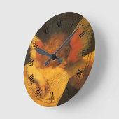 Horloge Ronde Musicien Angel Lecture par Rosso Fiorentino (Angle)