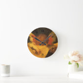 Horloge Ronde Musicien Angel Lecture par Rosso Fiorentino (Maison)
