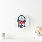 Horloge Ronde musique (Maison)