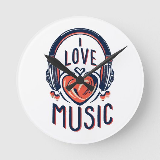 Horloge Ronde musique (Recto)
