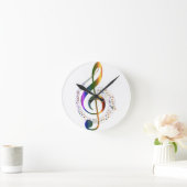 Horloge Ronde Musique (Maison)