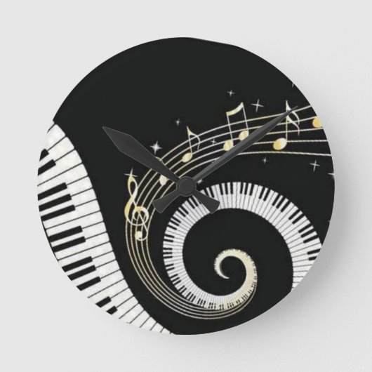 Horloge Ronde Musique (Recto)