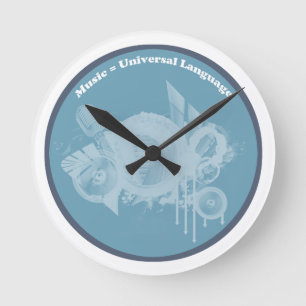 Horloge Ronde Musique Universal