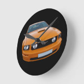 Horloge Ronde Mustang (Angle)