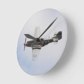 Horloge Ronde Mustang P51 (Angle)