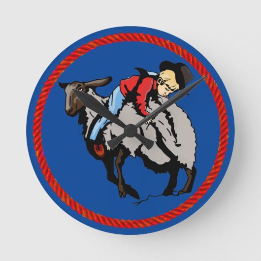 Horloge Ronde Mutton Busward Cowboy (Recto)