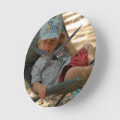 Horloge Ronde Muur Klok Photo (Angle)