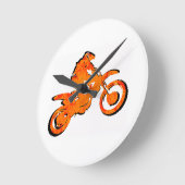 Horloge Ronde MX Orange Glow (Angle)