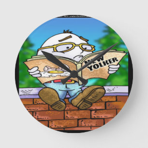 Horloge Ronde Mystery Of Humpty Dumpty Rick London Toxits
