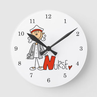 Horloge Ronde N est pour l'infirmière
