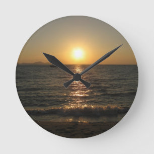 Horloge Ronde Naklua Beach Sunset .. Pattaya, Chonburi, Thaïland