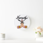 Horloge Ronde Namaste' (Maison)