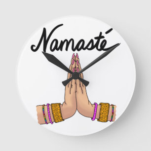 Horloge Ronde Namaste'
