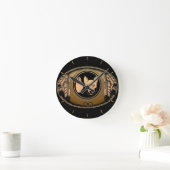 Horloge Ronde Native Clock Custom First Nation Flag Wall Clock (Maison)