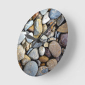 Horloge Ronde Nature rocks (Angle)