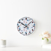 Horloge Ronde Nautical Themed (Maison)