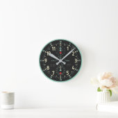 Horloge Ronde NAVY Aircraft Clock imitation (Maison)