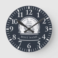 Navy Blue Boat