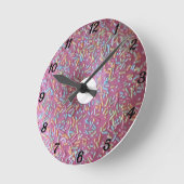 Horloge Ronde Ne déranger pas (Angle)