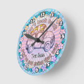 Horloge Ronde Ne pas regarder l'horloge (Angle)