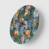 Horloge Ronde Nénuphar (Angle)