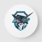 Horloge Ronde Neon Ronin: Shadow Blade Crest (Recto)