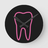Horloge Ronde Neon tooth (Recto)