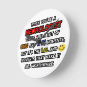 Horloge Ronde Neurologue. OMG WTF (Angle)