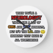 Horloge Ronde Neurologue. OMG WTF (Recto)