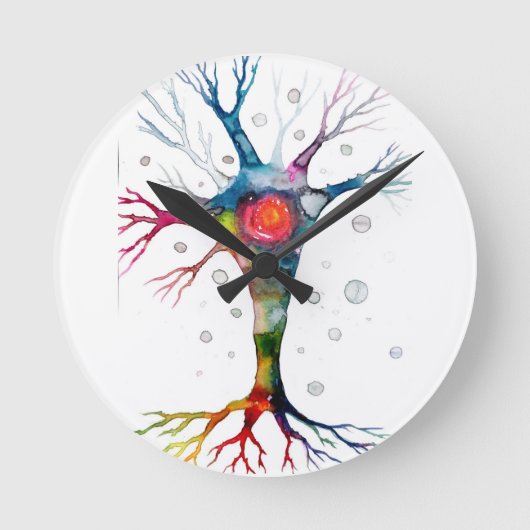 Horloge Ronde neurone pyramidal dans le néocortex (Recto)