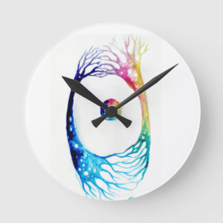 Horloge Ronde Neurones connectés