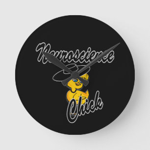 Horloge Ronde Neuroscience Chic #4