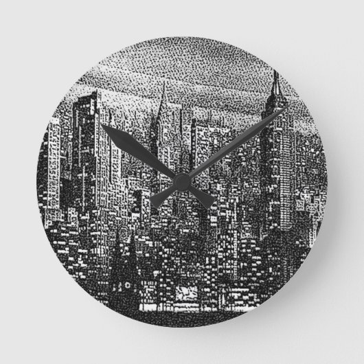 Horloge Ronde New York (Recto)