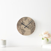 Horloge Ronde Newspaper Clock (Maison)