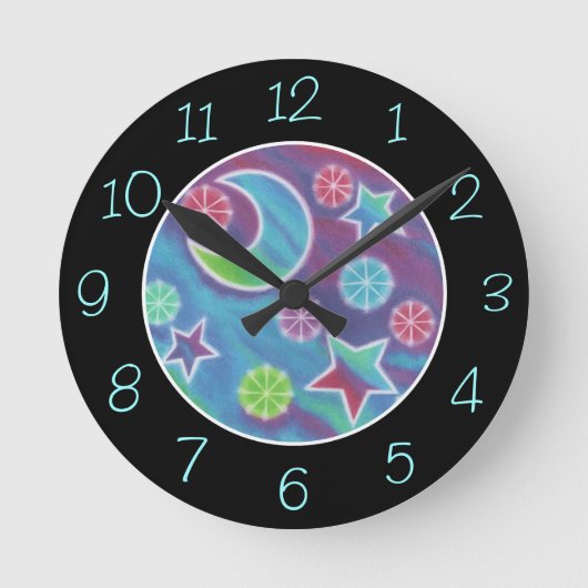 Horloge Ronde Night Bright Numbers (Recto)