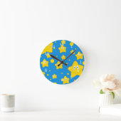 Horloge Ronde Night Cute (Maison)