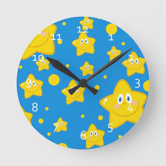 Horloge Ronde Night Cute (Recto)