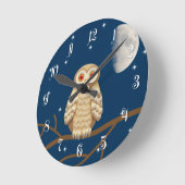 Horloge Ronde Night owl (Angle)