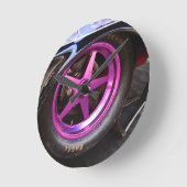 Horloge Ronde NITRO MILITIA mancave acrylic wall clock (Angle)