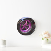 Horloge Ronde NITRO MILITIA mancave acrylic wall clock (Maison)