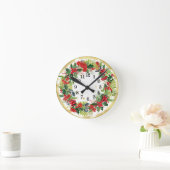 Horloge Ronde Noël (Maison)