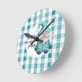 Horloge Ronde Noël n'est pas une saison, c'est un sentiment (Angle)