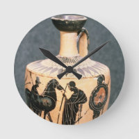 Noir-chiffre vase à grenier, 5ème siècle AVANT