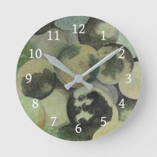 Horloge Ronde Noirs