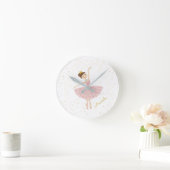 Horloge Ronde nom ballerina personround clock (Maison)