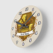 Horloge Ronde Nom de famille de la Couronne (Angle)