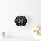 Horloge Ronde Nom floral Nana (Maison)