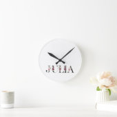 Horloge Ronde Nom Julia (Maison)