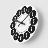 Horloge Ronde nombres de cercle gigantesques (Angle)