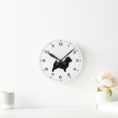 Horloge Ronde Norwich Terrier Dog Breed (Maison)